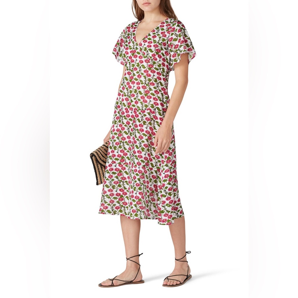 Roller Rabbit Floral Issa Dress XS